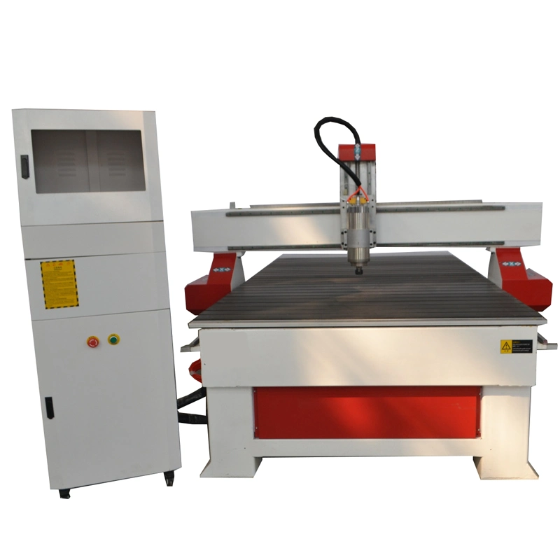 4 Axis 1325 Woodworking Furniture Embossment CNC Router with Independent Rotary Axis