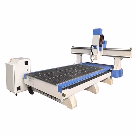 4-осевой 5-осевой фрезерный станок с ЧПУ с поворотным приспособлением для цилиндрической древесины Фрезерный станок с ЧПУ для плоской и цилиндрической резьбы по дереву Zk-1325